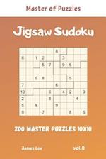 Master of Puzzles - Jigsaw Sudoku 200 Master Puzzles 10x10 vol.8