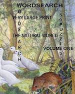 Word Search - Very Large Print - The Natural World