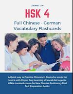 HSK 4 Full Chinese - German Vocabulary Flashcards