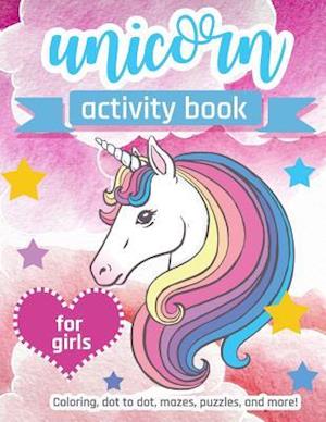 Unicorn Activity Book For Girls