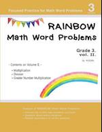 Rainbow Math Word Problems Grade 3. vol. II