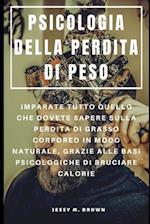 Psicologia Della Perdita Di Peso