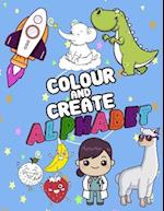 Colour And Create alphabet