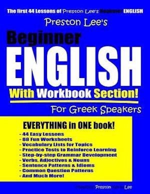 Preston Lee's Beginner English With Workbook Section For Greek Speakers