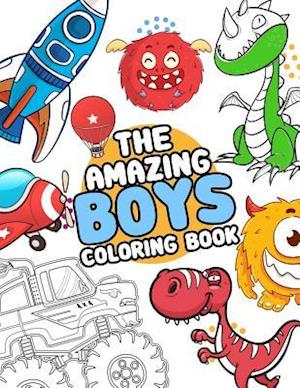 The Amazing boys coloring book