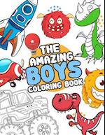 The Amazing boys coloring book