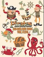 Pirates Colouring Book For Kids