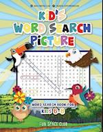 Kid's Word Search Picture: Word Search Book For Kids 6-8 