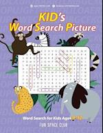 Kid's Word Search Picture: Word Search Book for Kids Ages 9-12 