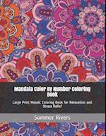 Mandala Color By Number Coloring Book