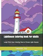 Lighthouse Coloring Book For Adults