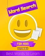 Word Search, For Kids, Ages 6-8