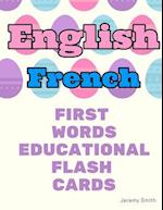 English French First Words Educational Flash Cards