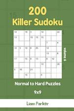 Killer Sudoku - 200 Normal to Hard Puzzles 9x9 vol.6