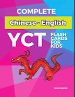 Complete Chinese - English YCT Flash Cards for kids