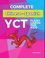 Complete Chinese - Spanish YCT Flash Cards for kids
