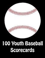 100 Youth Baseball Scorecards