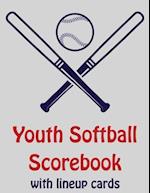 Youth Softball Scorebook With Lineup Cards