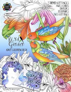 Bird Garden Adult Colouring Book