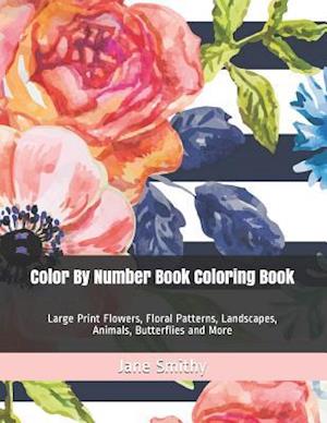 Color By Number Book Coloring Book