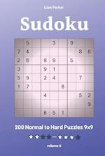 Sudoku - 200 Normal to Hard Puzzles 9x9 vol.6