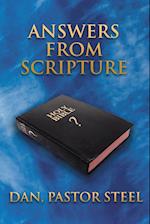 Answers from Scripture 