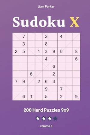 Sudoku X - 200 Hard Puzzles 9x9 vol.3