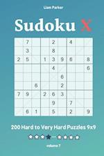 Sudoku X - 200 Hard to Very Hard Puzzles 9x9 vol.7