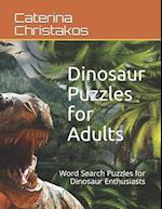 Dinosaur Puzzles for Adults