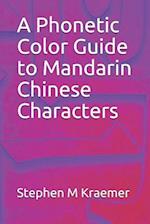 A Phonetic Color Guide to Mandarin Chinese Characters