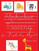 Alphabet Tracing for Preschooler, age 3-5 Beginner Level