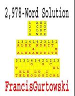 2,978-Word Solution