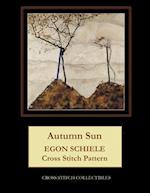 Autumn Sun: Egon Schiele Cross Stitch Pattern 