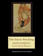 The Green Stocking: Egon Schiele Cross Stitch Pattern 