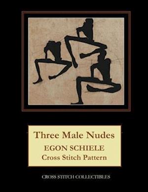 Three Male Nudes: Egon Schiele Cross Stitch Pattern