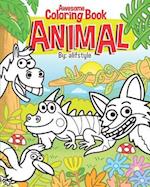 Awesome Coloring Book Animal