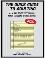 The Quick Guide to Adulting