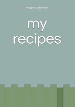 my recipes