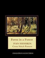 Ferns in a Forest: Ivan Shishkin Cross Stitch Pattern 