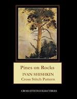 Pines on Rocks: Ivan Shishkin Cross Stitch Pattern 