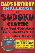 Dad's Birthday Challenge At Sudoku Classic