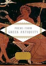 Poems from Greek Antiquity