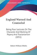 England Warned And Counseled