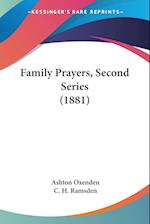 Family Prayers, Second Series (1881)
