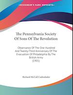 The Pennsylvania Society Of Sons Of The Revolution
