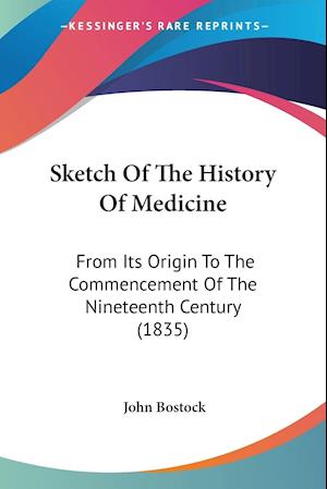 Sketch Of The History Of Medicine