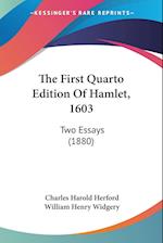The First Quarto Edition Of Hamlet, 1603