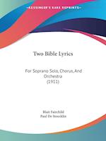 Two Bible Lyrics