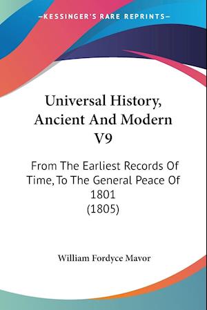 Universal History, Ancient And Modern V9