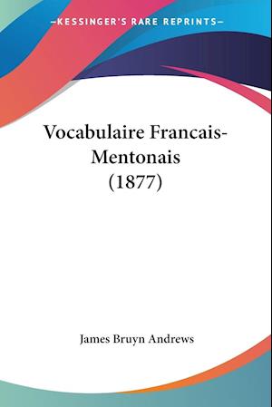 Vocabulaire Francais-Mentonais (1877)